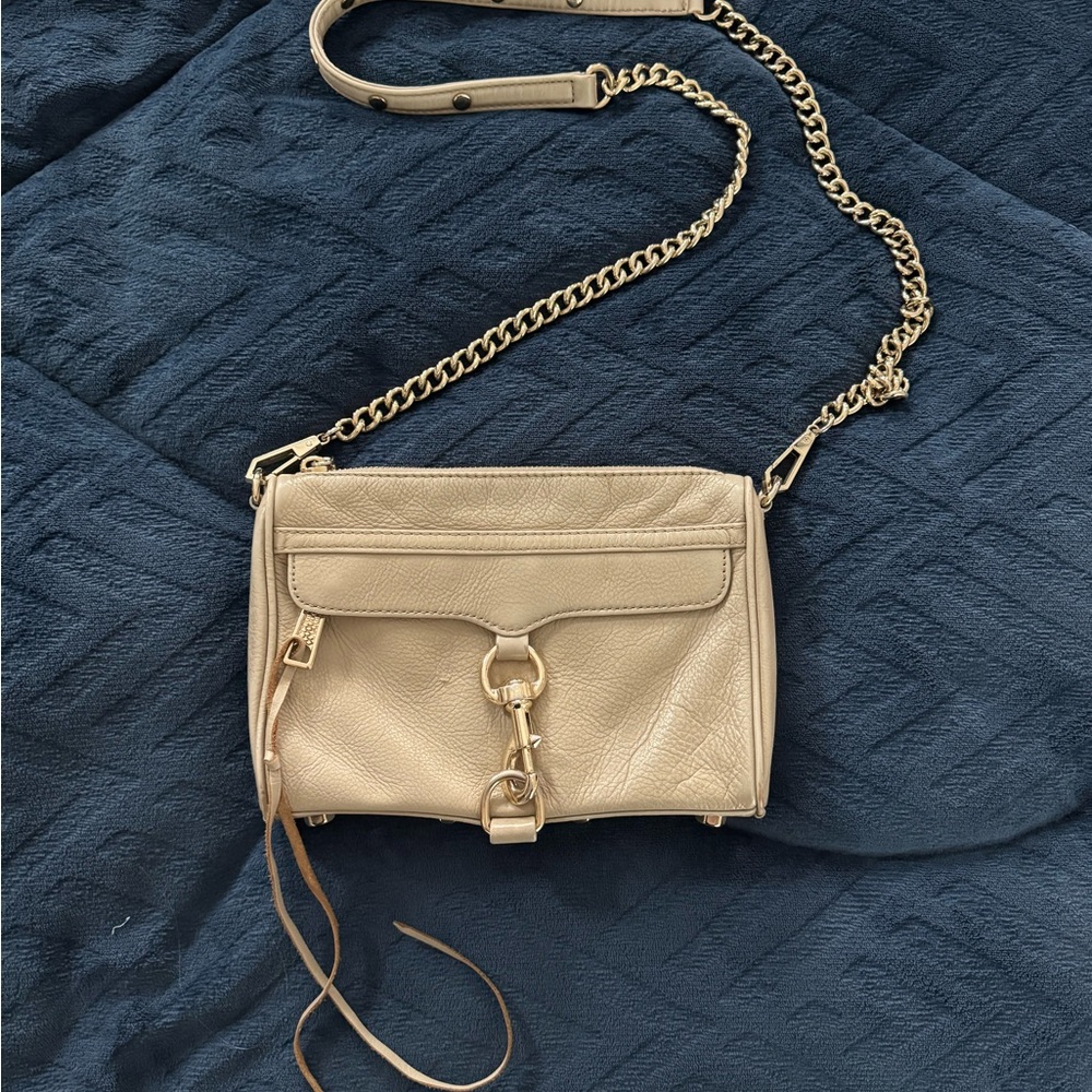 Rebecca Minkoff Mini M.A.C Cream Crossbody Bag